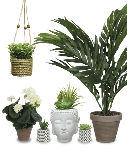 PLANTES ARTIFICALS D'INTERIOR