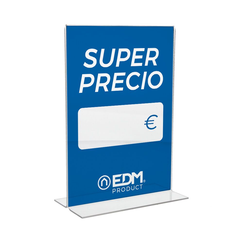 SOPORTE CARTEL A5 DE METACRILATO TRANSPARENTE GROSOR 2 mm, 148 x 210 mm gallery 0