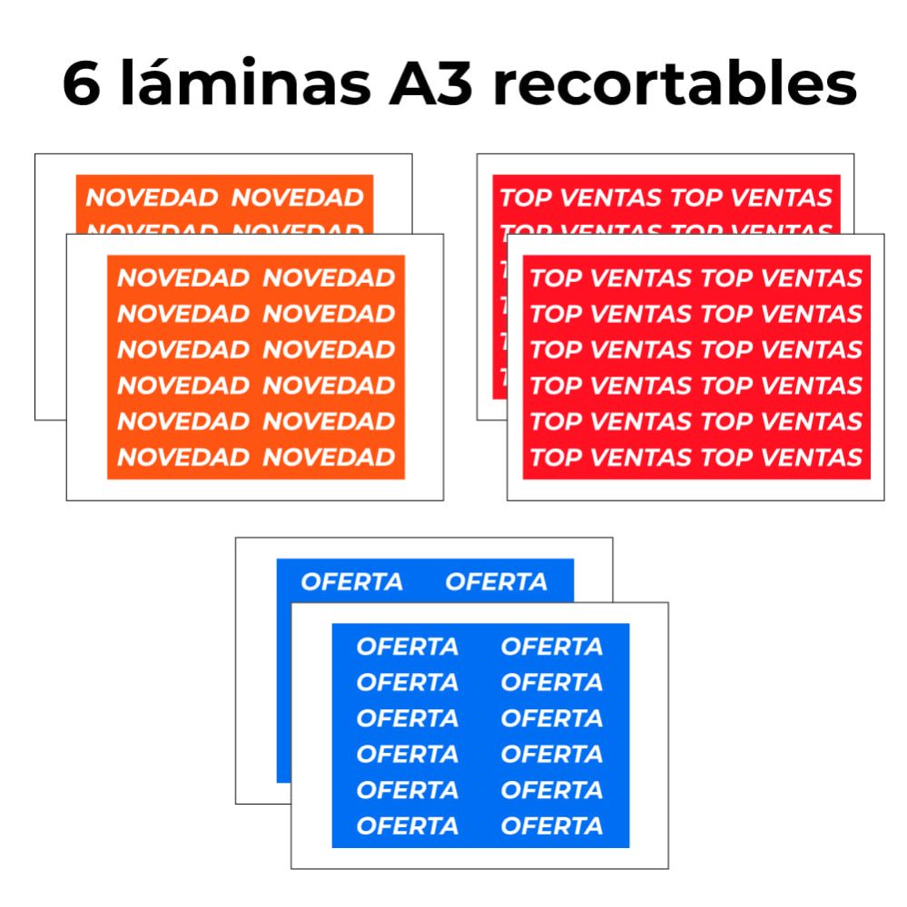 CONJUNTO CARTELERIA EN CASTELLANO gallery 2