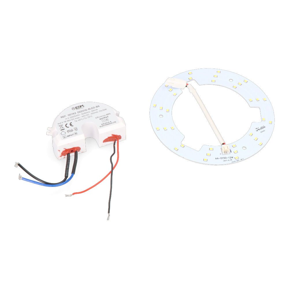 RECAMBIO LED Y TRANSFORMADOR PARA VENTILADOR 33808, 33809, 33810, 33811, 33812 Y 33814 EDM