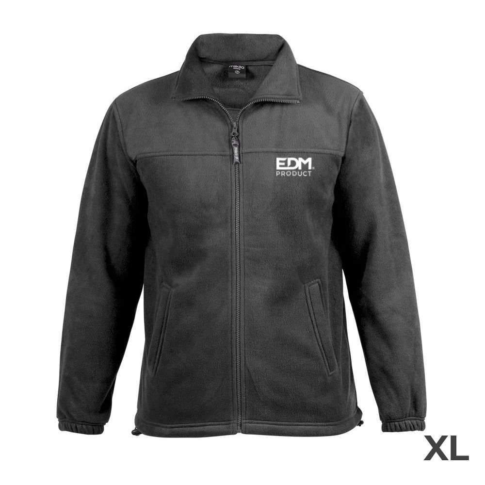 CHAQUETA POLAR FLEECE 280g/m² CON CREMALLERA TALLA-XL