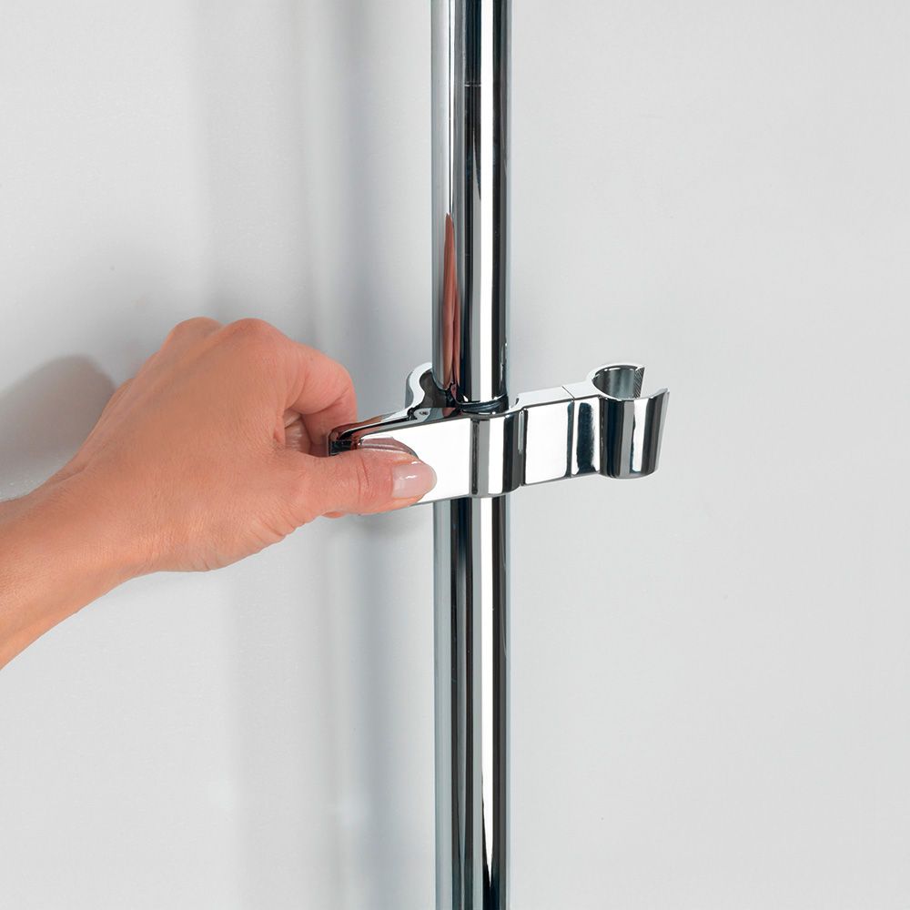 SOPORTE AJUSTABLE PARA CABEZAL DE DUCHA METAL gallery 1