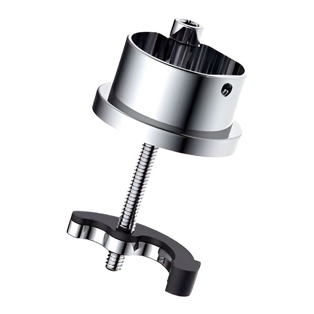 GRIFO MONOMANDO DE COCINA CAÑO ALTO EXTRAÍBLE PLATEADO MATE SERIE MIÑO gallery 0