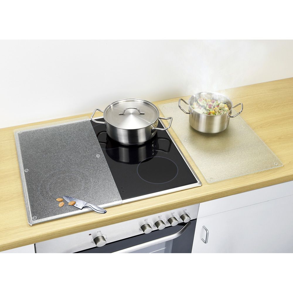 PLACAS COBERTORAS DE VIDRIO TRANSPARENTE 30 x 52 cm, 2 uds gallery 0