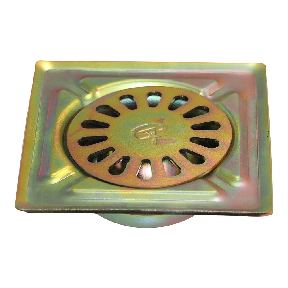 SUMIDERO DE PATIO, ACERO BRICOMATADO, IRON, 30 x 30 cm