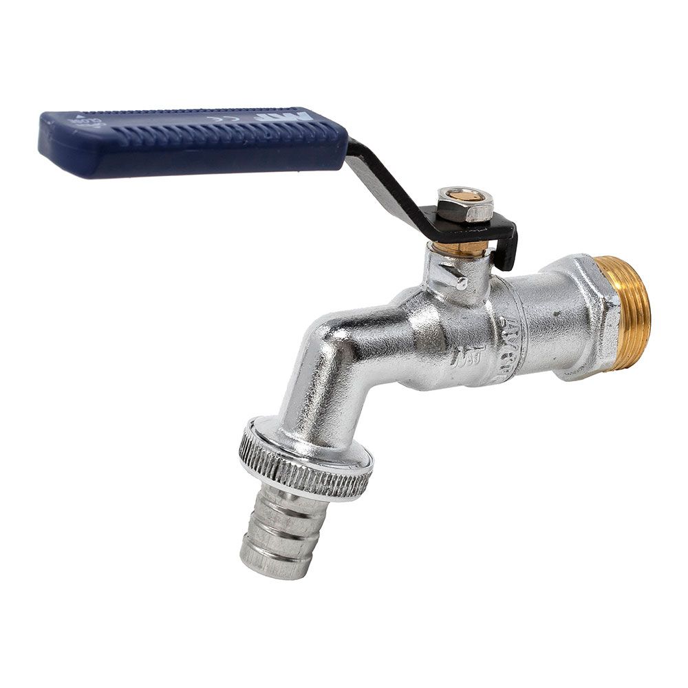 GRIFO ESFERA JARDÍN PN16 RACOR MANGUERA 20 mm EXPORT ؾ x 1 pulg