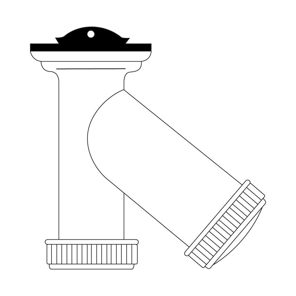 SIFON "Y" 1" 1/2" COMPLETO. CON TAPON Y CADENA gallery 0