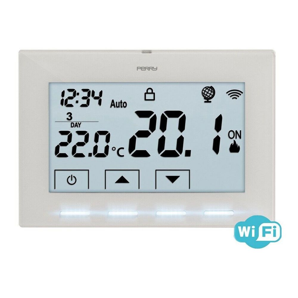 CRONOTERMOSTATO WIFI 230 V BLANCO