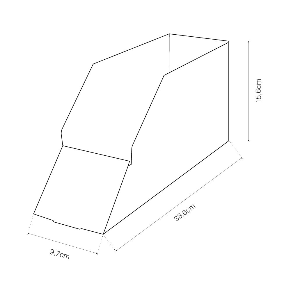 CAJA EXPOSITORA MATERIAL ELECTRICO, 100 x 370 x 158 mm gallery 3