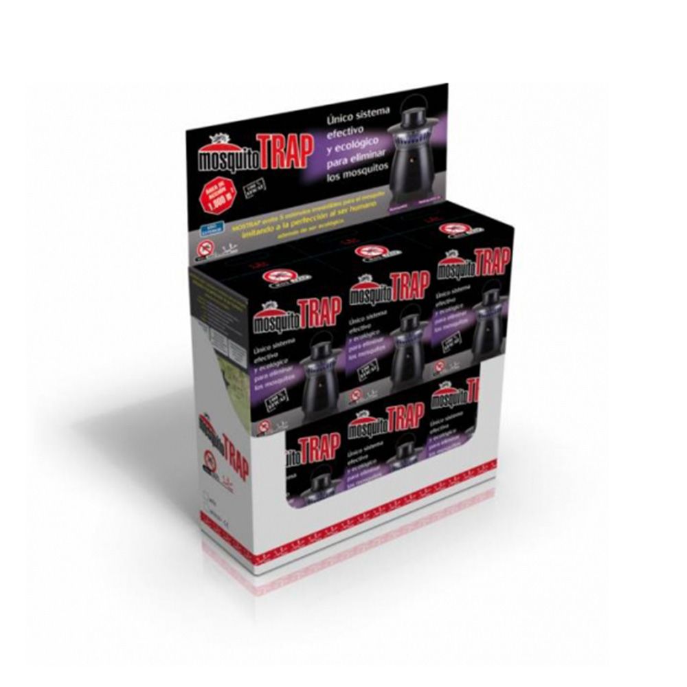ATRAPA MOSQUITOS PARA EXTERIOR 5 ESTÍMULOS, 25W - 1000 m² - Ø25 cm x 30 cm gallery 0