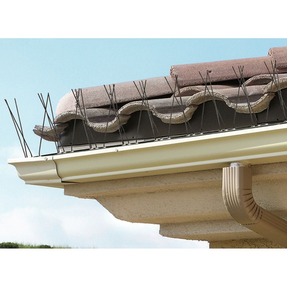 VARILLA DISUASORIA PARA AVES, ANTI PALOMAS, ACERO INOXIDABLE - 100 x 2,5 x 11 cm gallery 0