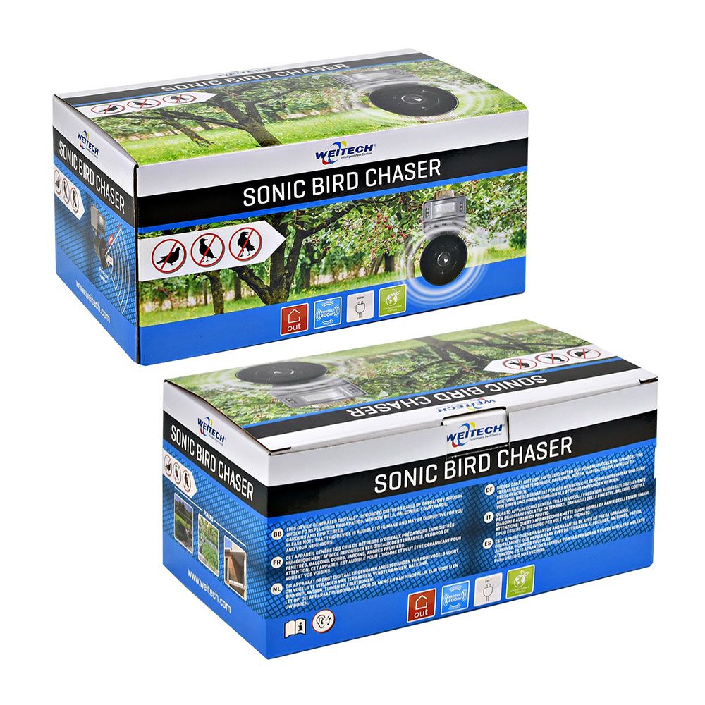 AHUYENTADOR SONORO DE PÁJAROS CON FLASH gallery 1