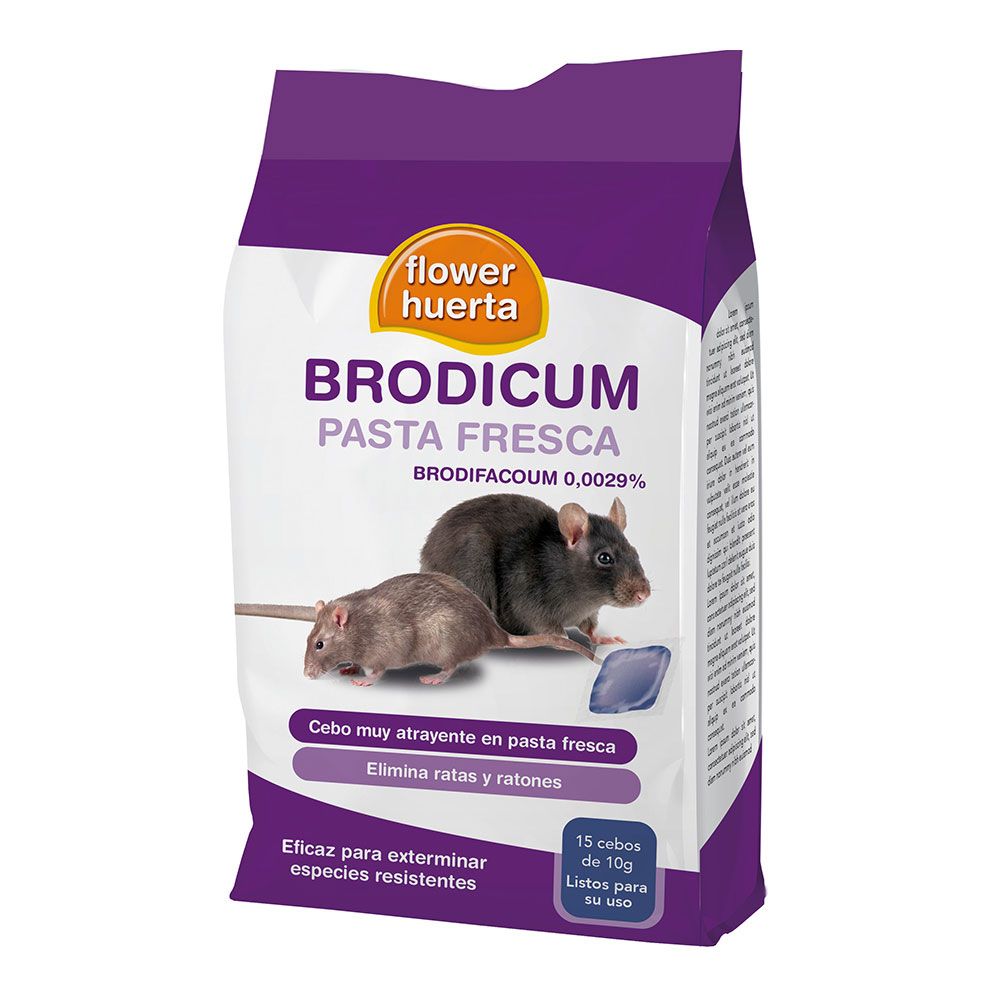RATICIDA BRODICUM PASTA FRESCA 150 g