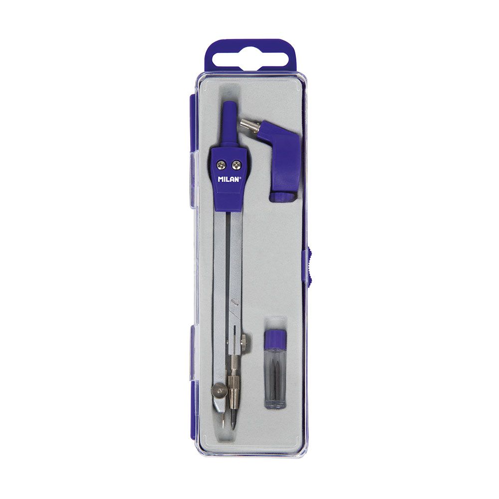 COMPÁS SERIE ACID COLOR AZUL + 2 MINAS gallery 1