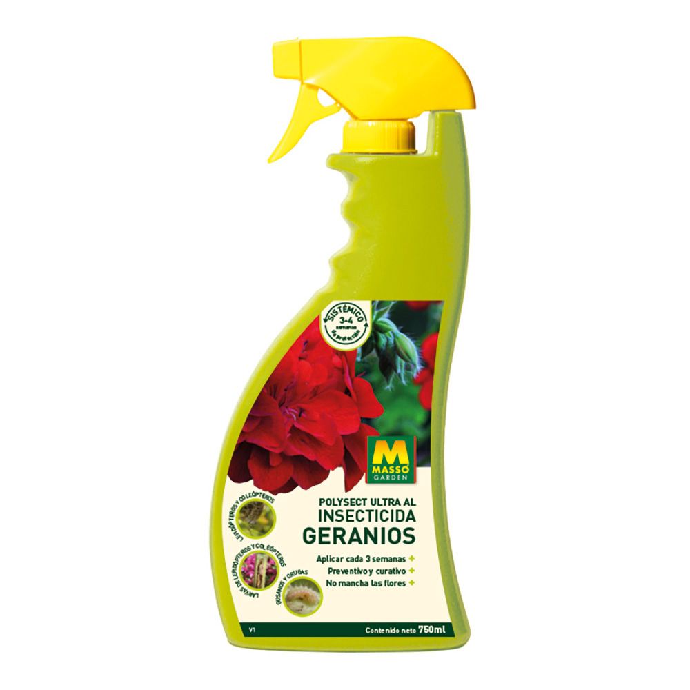 INSECTICIDA SISTÉMICO DE GERANIOS PISTOLA PULVERIZADORA 750 ml