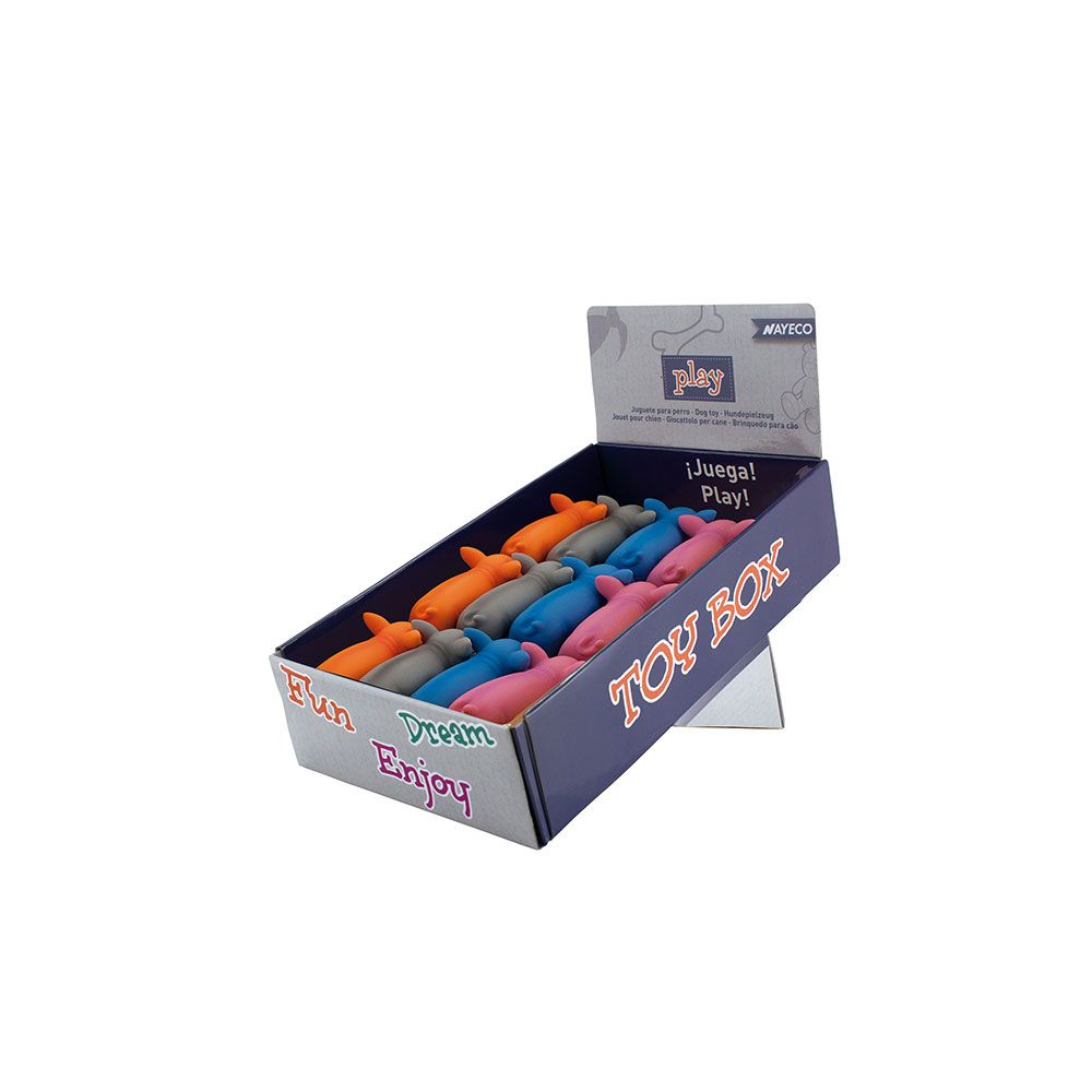 JUGUETE PARA MASCOTAS MODELO PIGGY COLORES SURTIDOS gallery 1