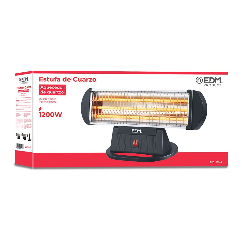 ESTUFA DE CUARZO 400 / 800 / 1200 W MODELO 3 BARRAS gallery 0