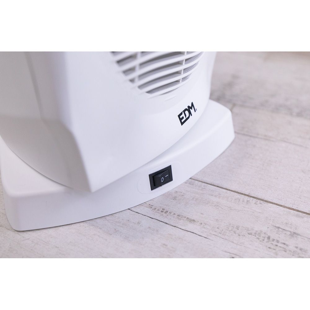 CALEFACTOR COMPACTO OSCILANTE 1000 - 2000 W BLANCO gallery 2