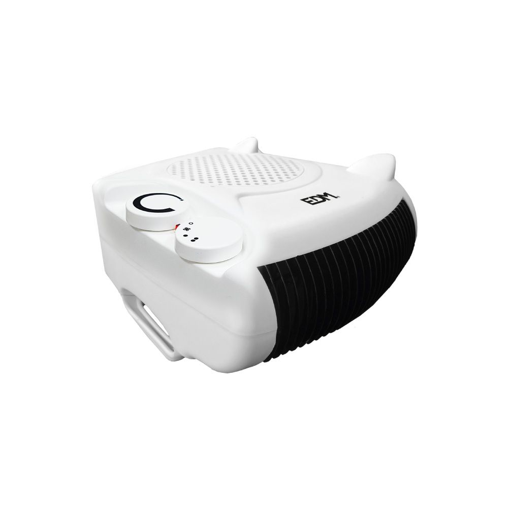 CALEFACTOR COMPACTO 2 EN 1 VERTICAL/HORIZONTAL 1.000 - 2.000 W BLANCO gallery 0