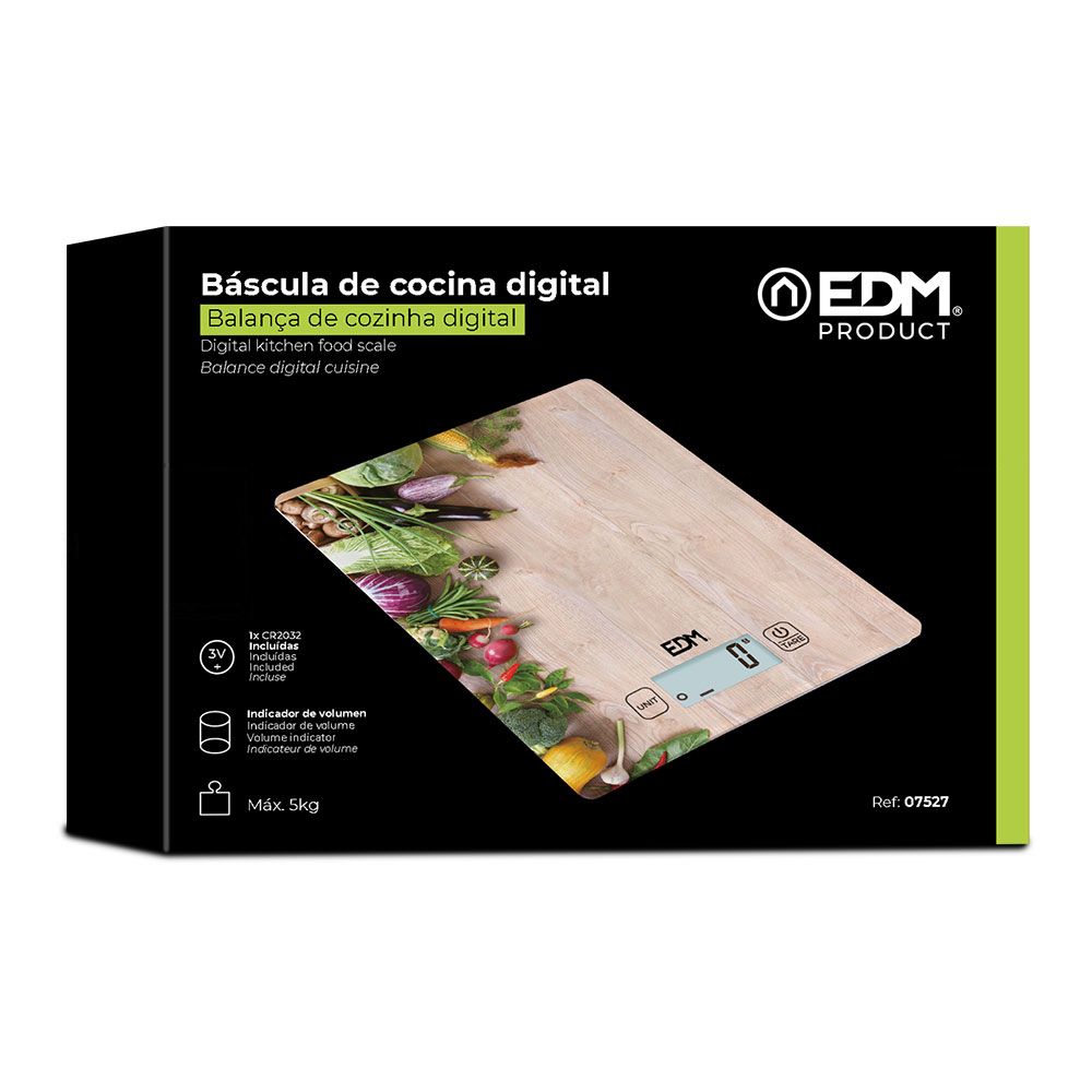 BÁSCULA ELECTRONICA DE COCINA, MÁXIMO 5 kg MOD 2 gallery 1