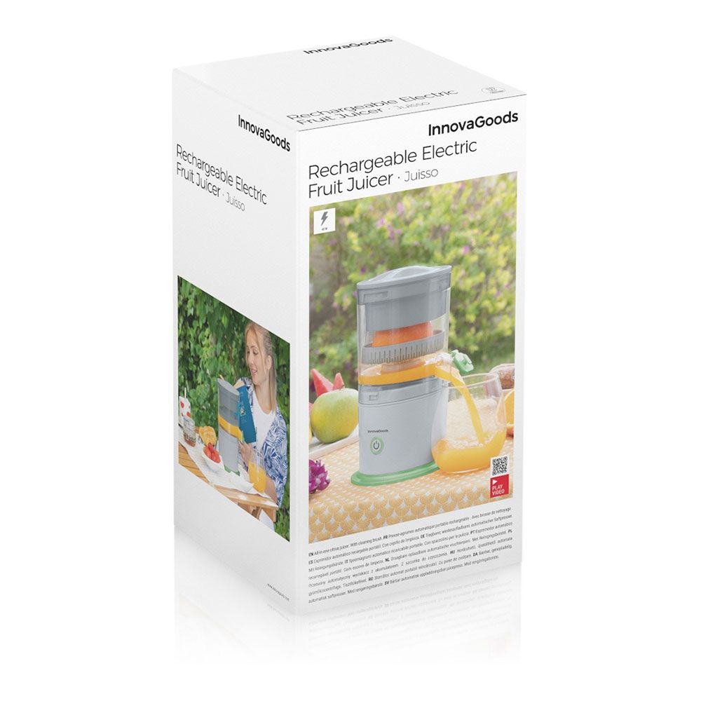 EXPRIMIDOR RECARGABLE AUTOMÁTICO PORTÁTIL JUISSO - 13 x 13 x 24 cm gallery 3