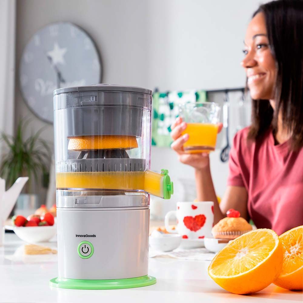 EXPRIMIDOR RECARGABLE AUTOMÁTICO PORTÁTIL JUISSO - 13 x 13 x 24 cm gallery 2