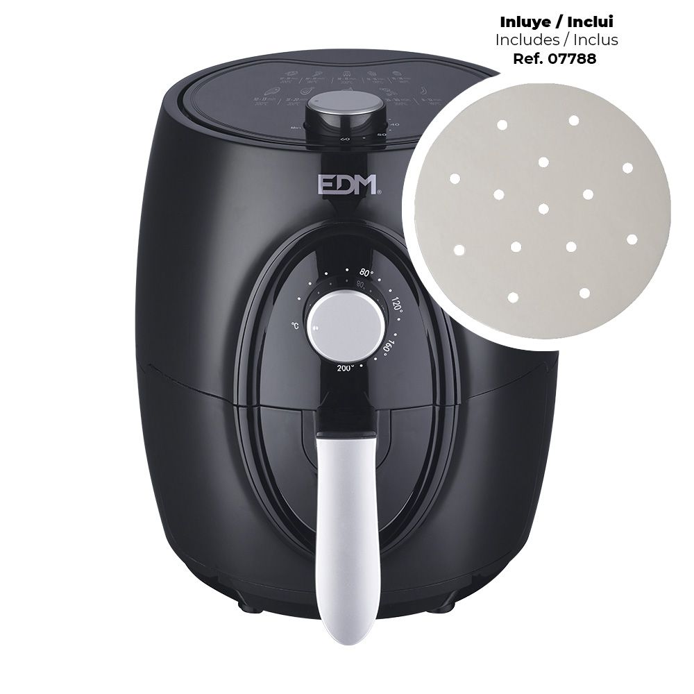 FREIDORA DE AIRE 3,6 l 1400 W CON CESTA