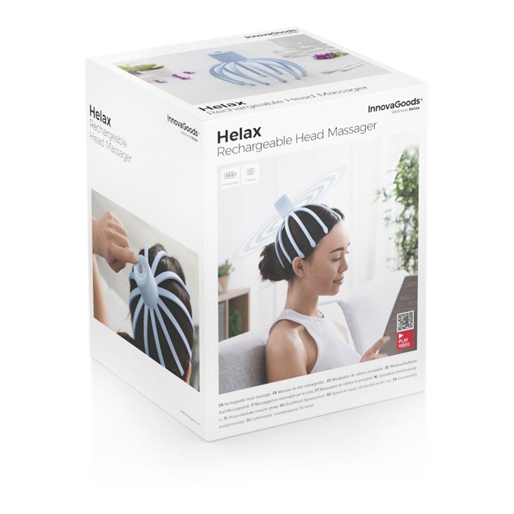 MASAJEADOR DE CABEZA RECARGABLE HELAX gallery 3