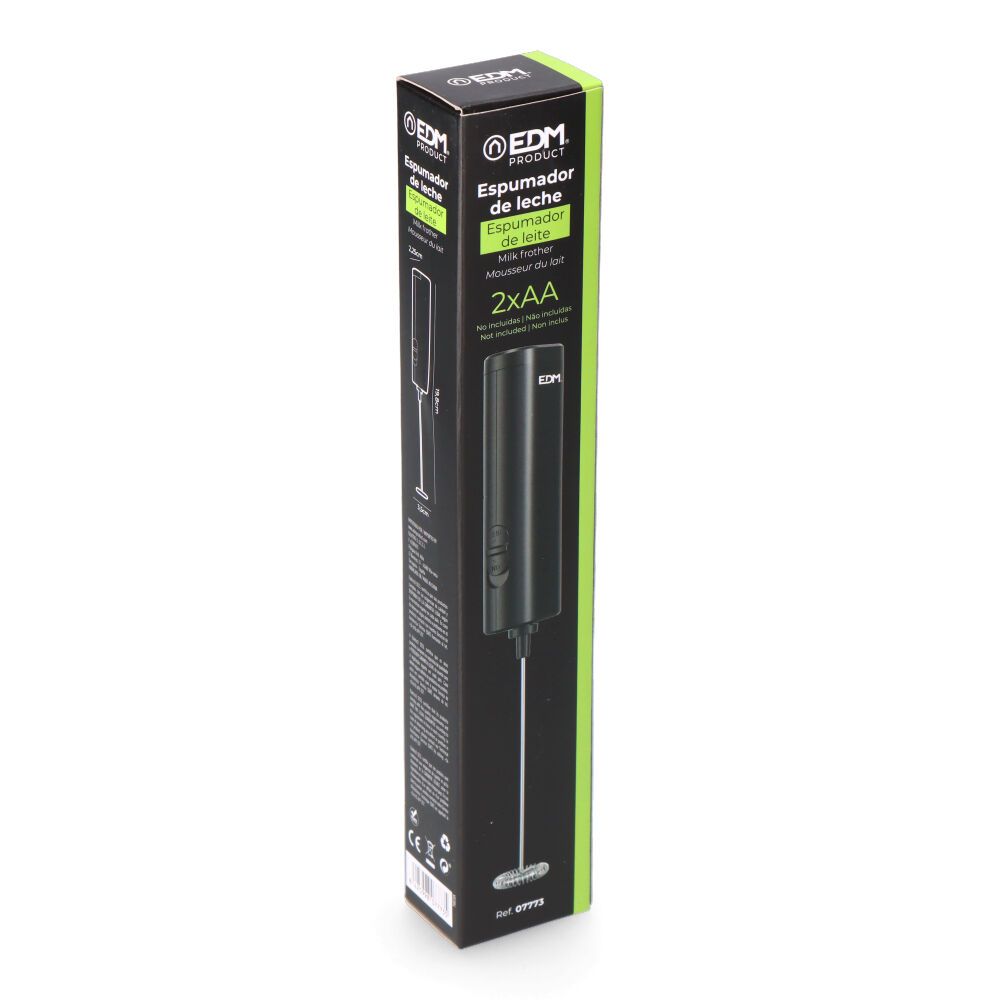 ESPUMADOR DE LECHE ELÉCTRICO CON PILAS 2 x AA (NO INCLUIDAS) gallery 2
