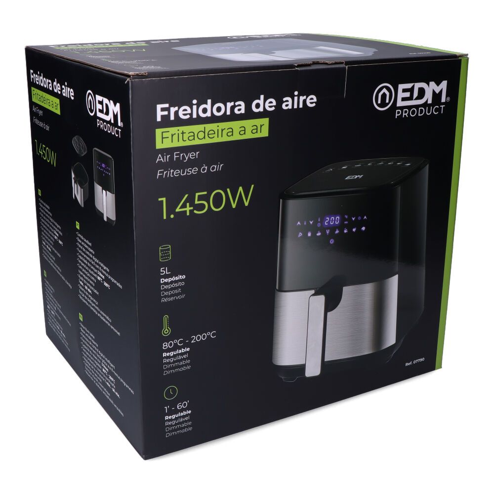 FREIDORA DE AIRE CON PANTALLA LED 5 l gallery 4