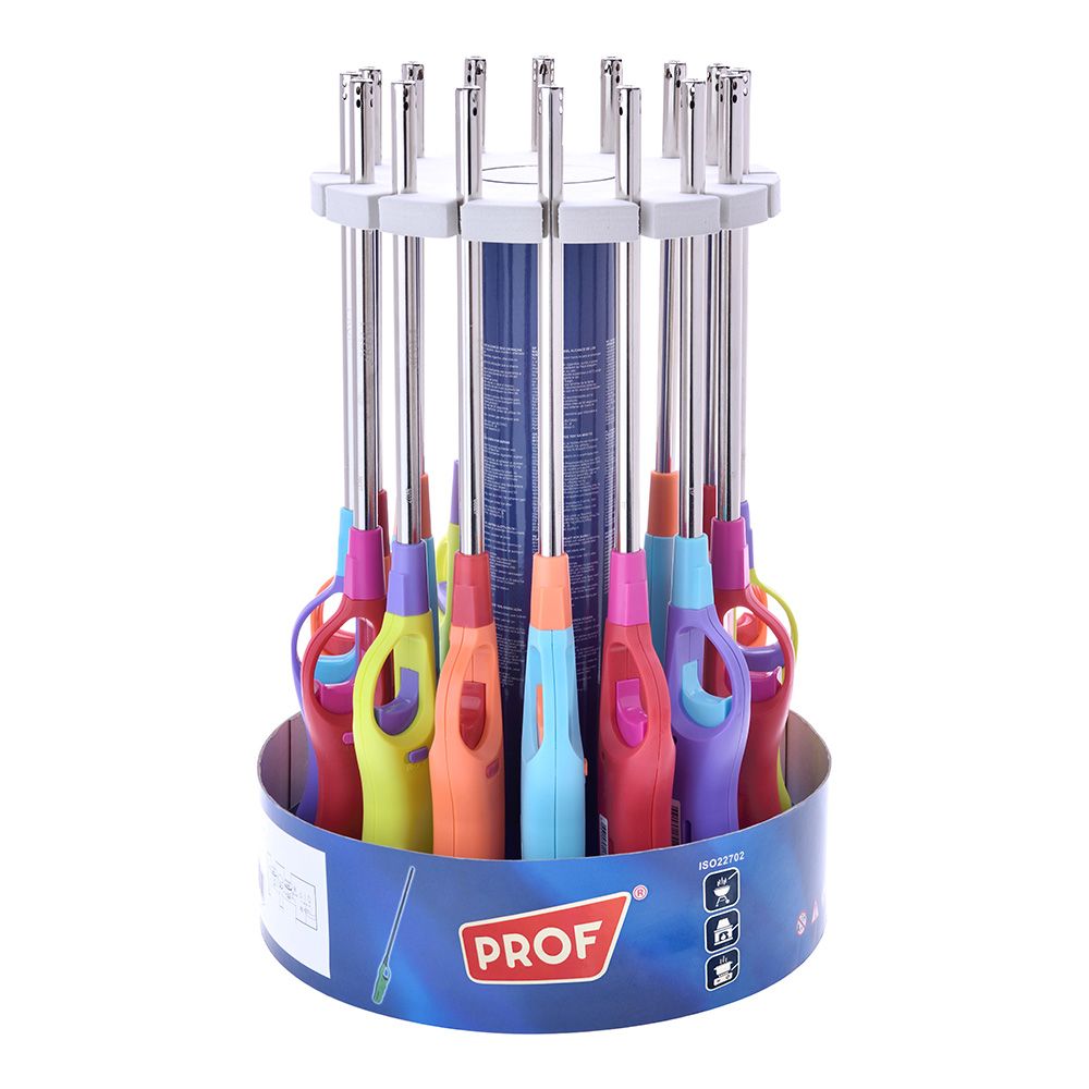 ENCENDEDOR RECARGABLE EXTRA LARGO ESPECIAL BBQ, COLORES SURTIDOS EURO/U gallery 1