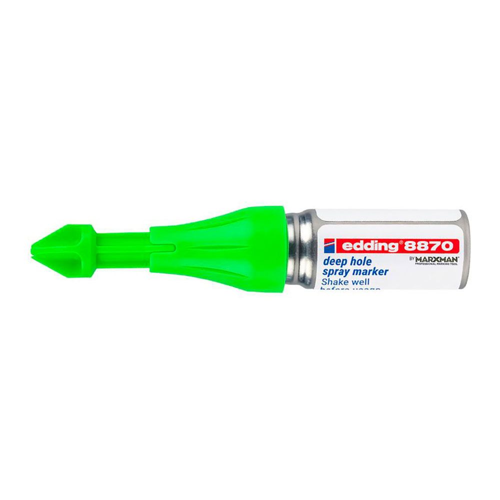 MARCADOR EN SPRAY PINTURA FLUORESCENTE A LA TIZA VERDE, 11 ml, BLISTER 1 uds