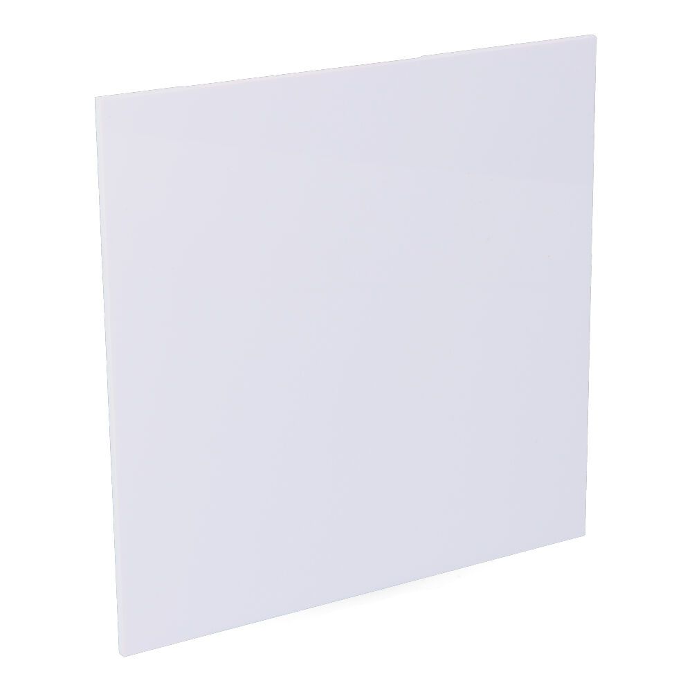 TAPA 175 x 175 mm COLOR BLANCO BRILLANTE PARA EXTRACTOR 08413 Ø10cm EDM
