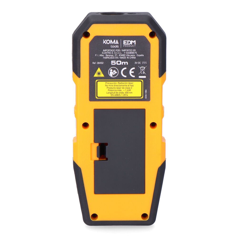 MEDIDOR LÁSER CON FUNDA 5,2 x 2,4 x 12,3 cm gallery 2