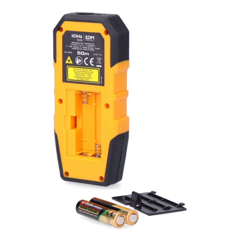 MEDIDOR LÁSER CON FUNDA 5,2 x 2,4 x 12,3 cm gallery 3