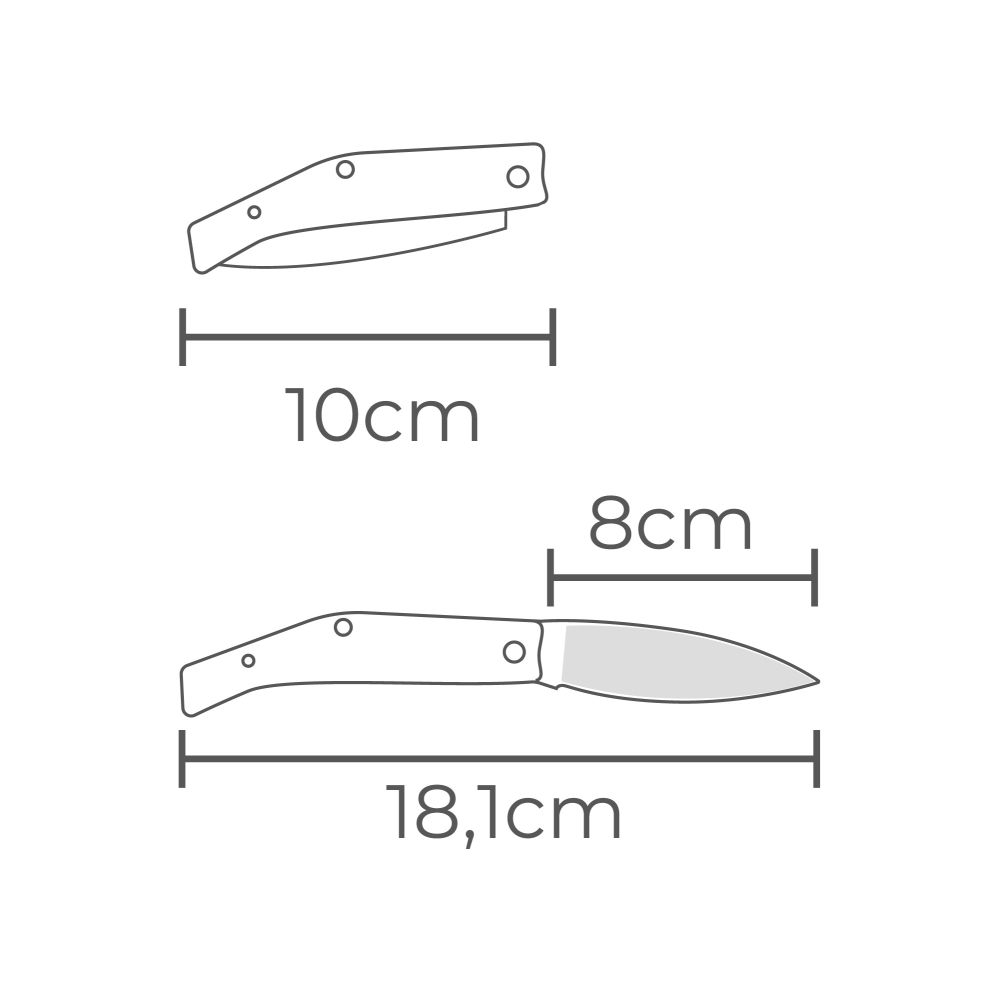 NAVAJA PEDRAFORCA CON MANGO DE PLASTICO DE 181 mm gallery 3