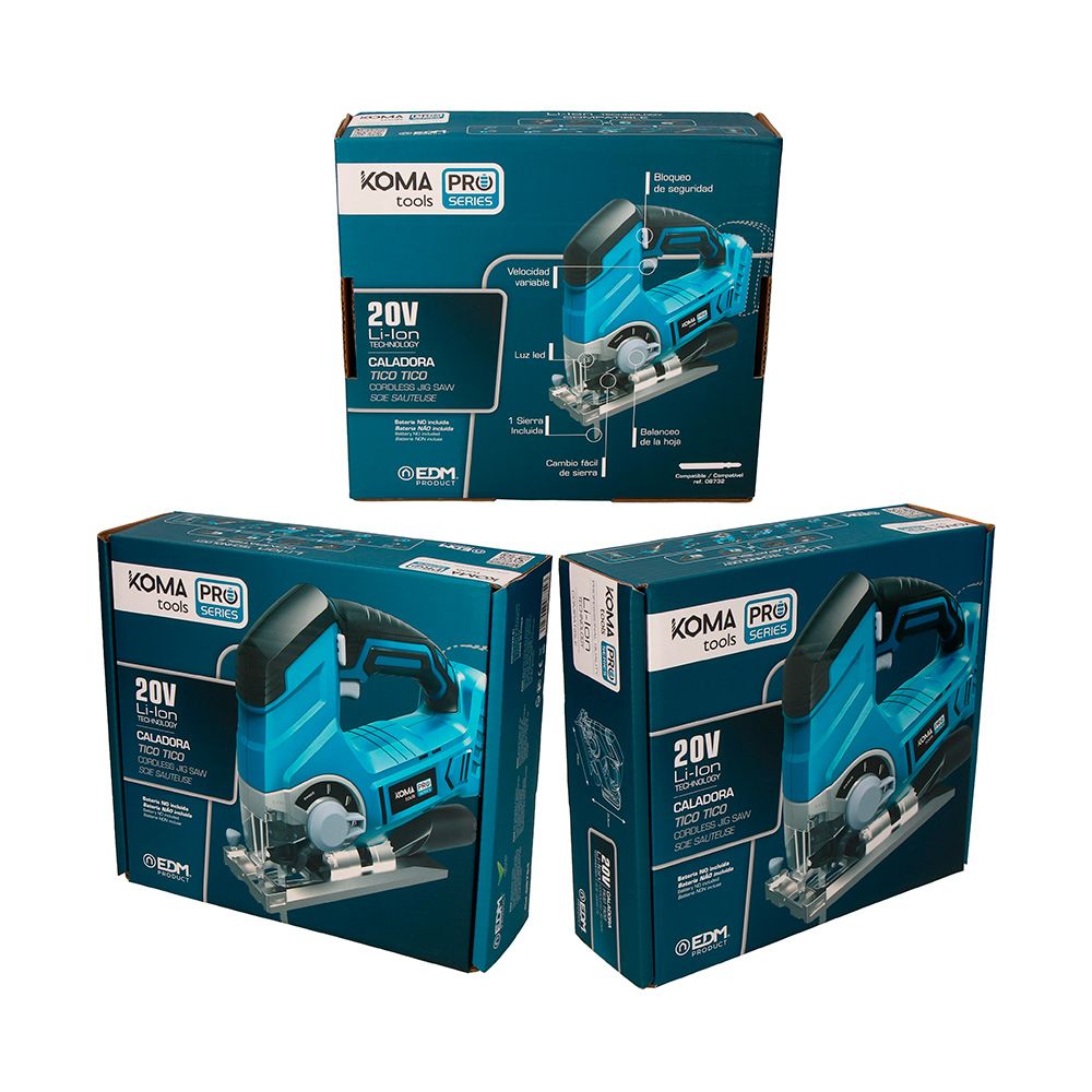SIERRA DE CALAR 20 V (SIN BATERÍA NI CARGADOR) 23 x 21,5 cm gallery 1