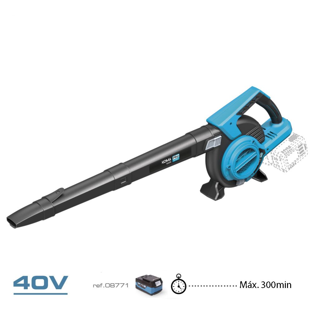 SOPLADOR / ASPIRADOR / TRITURADOR 40V (SIN BATERIAS Y CARGADOR) BRUSHLESS gallery 1