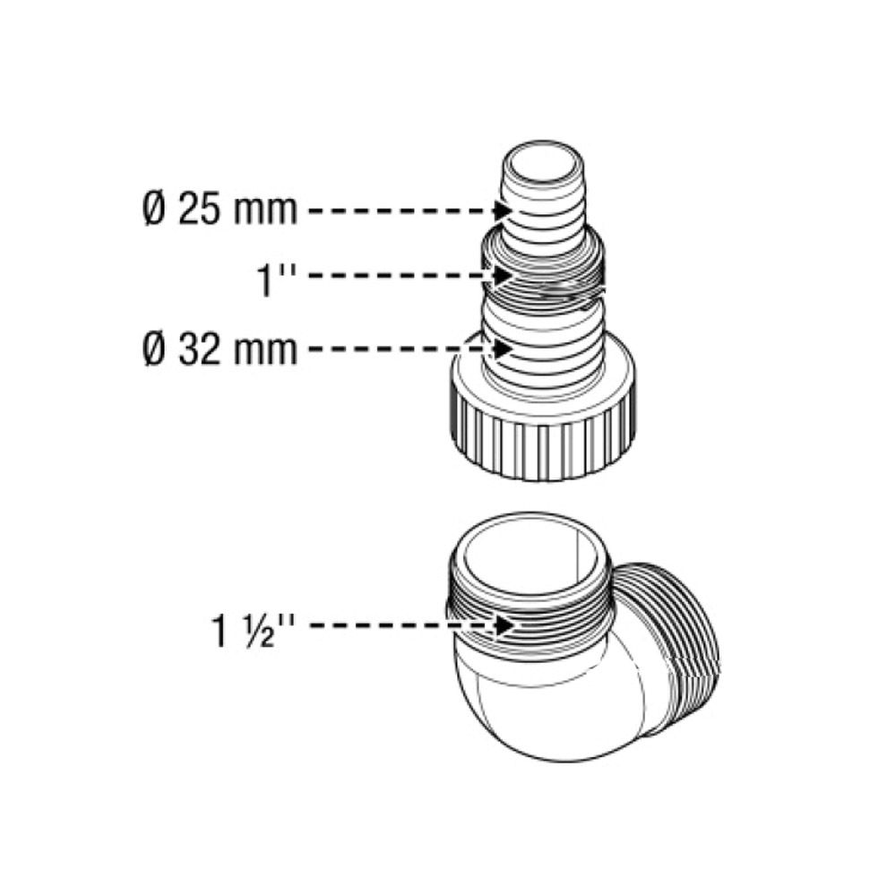 BOMBA DE DRENAJE AGUAS LIMPIAS 400 W gallery 2