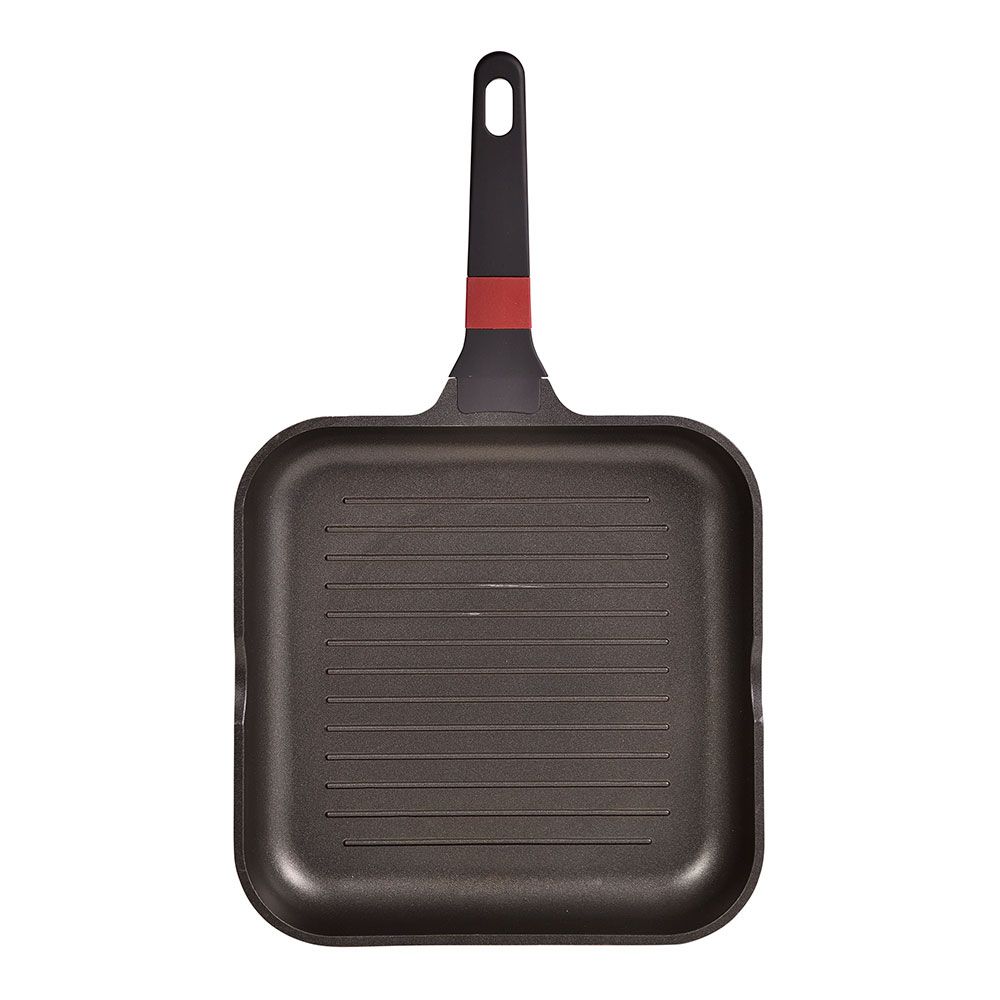 SARTEN ASADOR ALUMINIO FUNDIDO, INDUCCIÓN, DENIA EXPERTO 28 x 28 x 4,5 cm gallery 1