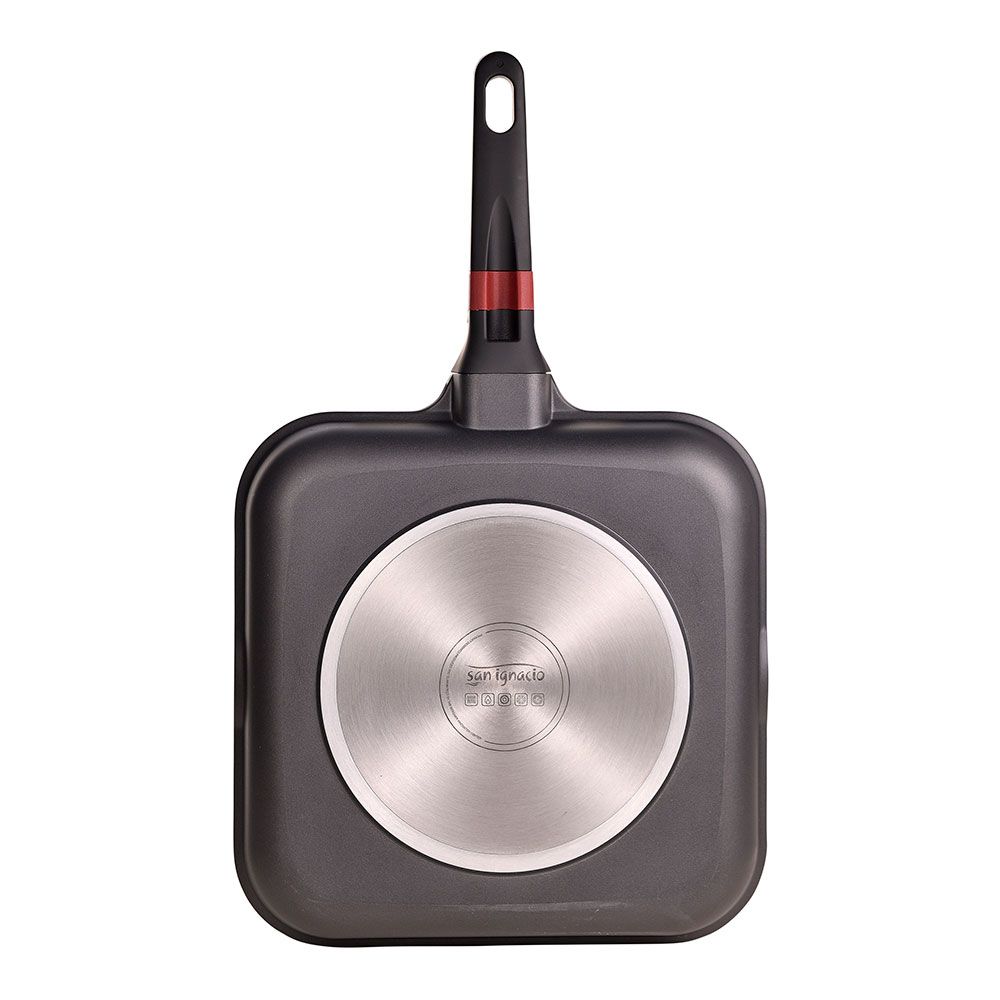 SARTEN ASADOR ALUMINIO FUNDIDO, INDUCCIÓN, DENIA EXPERTO 28 x 28 x 4,5 cm gallery 2