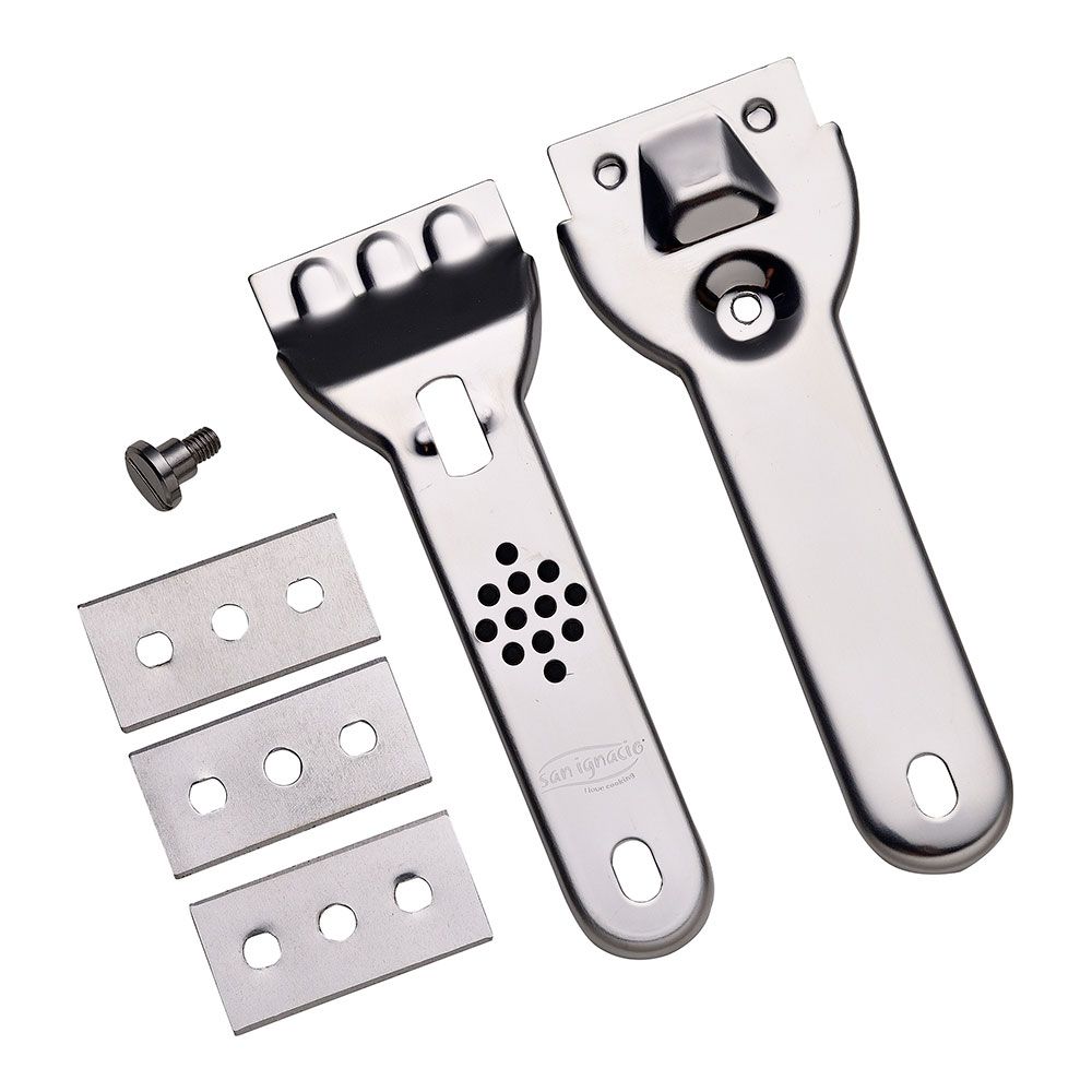 RASCADOR PARA VITROCERÁMICA DE ACERO INOXIDABLE 13,4 x 4,5 cm gallery 2