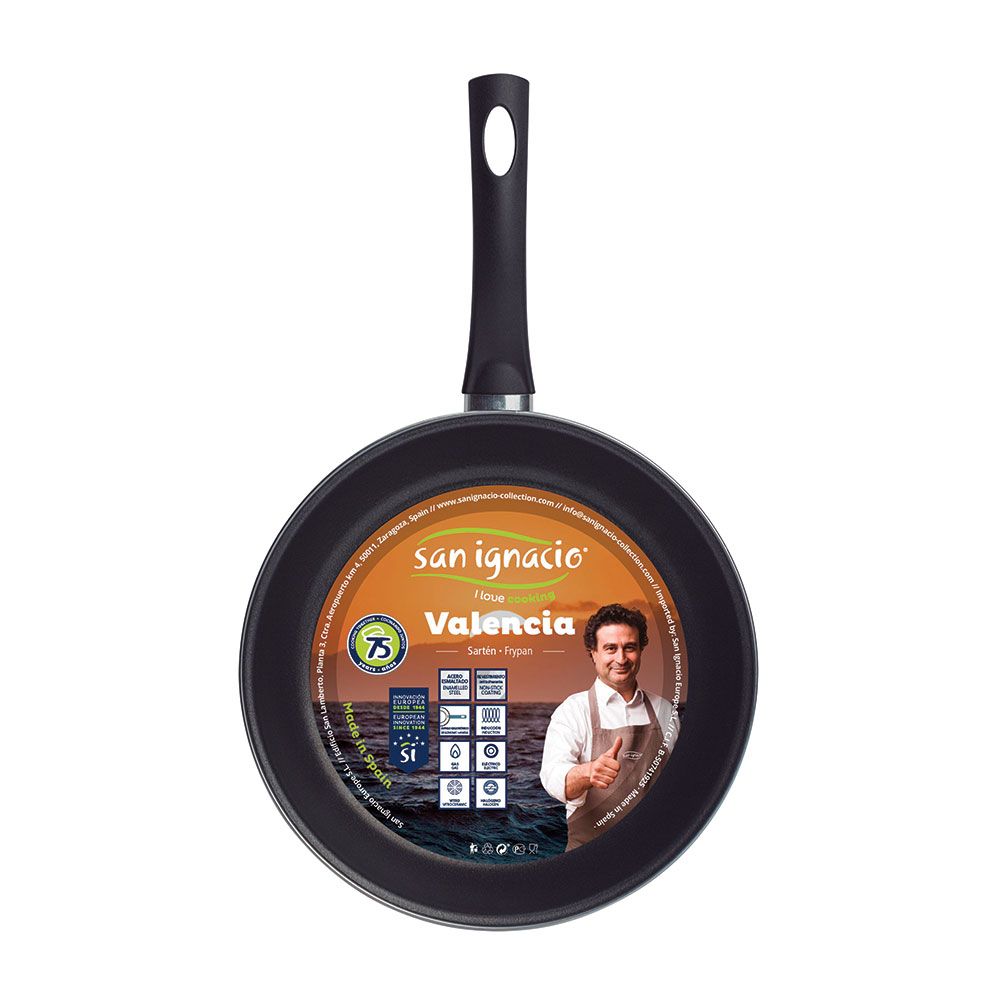 SARTÉN DE ACERO CARBONO MODELO VALENCIA Ø18 cm gallery 0