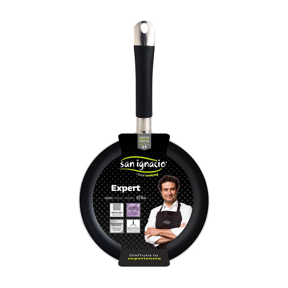 SARTÉN DE ALUMINIO PRENSADO INDUCCIÓN EXPERT Ø24 cm gallery 0