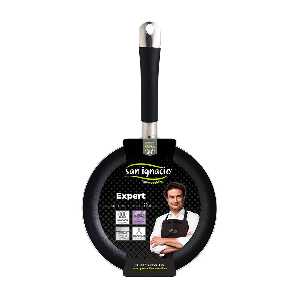 SARTÉN DE ALUMINIO PRENSADO INDUCCIÓN EXPERT Ø28 cm gallery 0