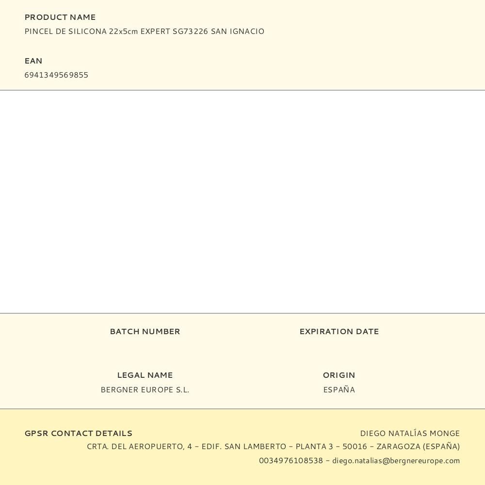 PINCEL EXPERT DE SILICONA 22 x 5 cm gallery 1