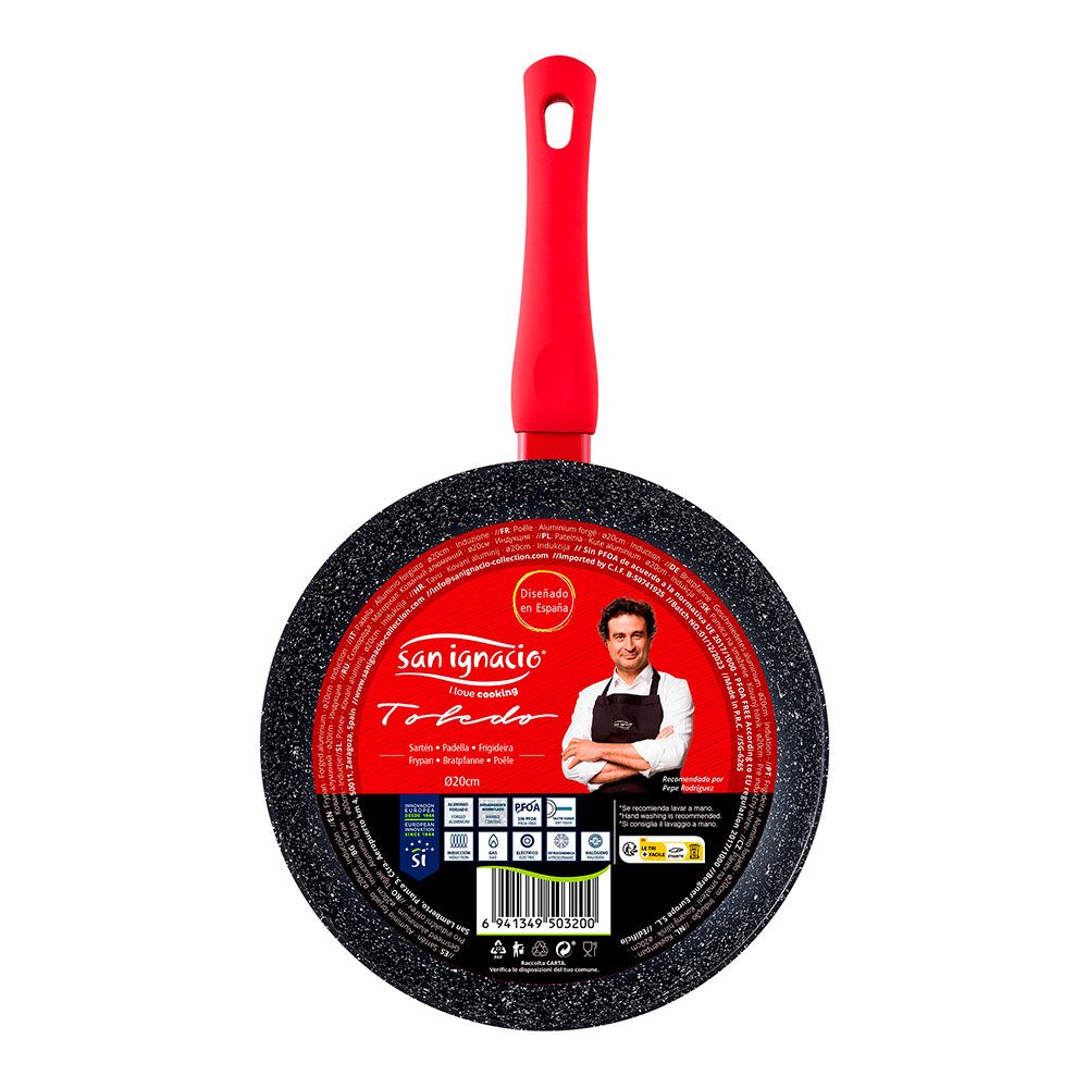 SARTÉN DE ALUMINIO FORJADO INDUCCIÓN TOLEDO Ø20 cm gallery 3