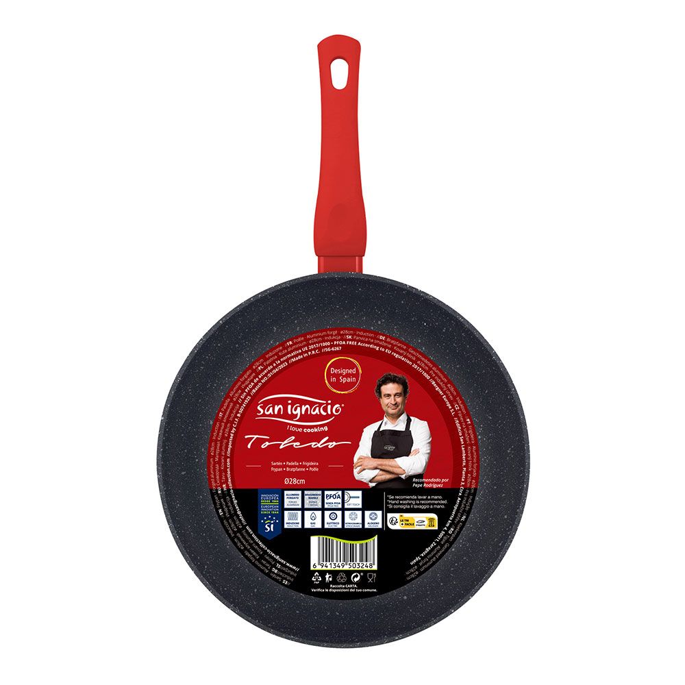 SARTÉN DE ALUMINIO FORJADO INDUCCIÓN TOLEDO Ø28 cm gallery 3
