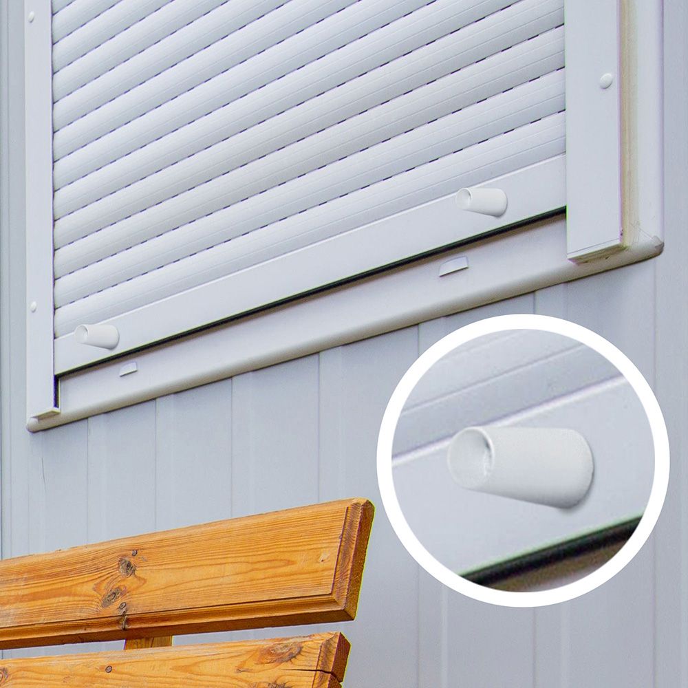 TOPE PERSIANA PR08, BLANCO 60 mm 2 unidades gallery 1