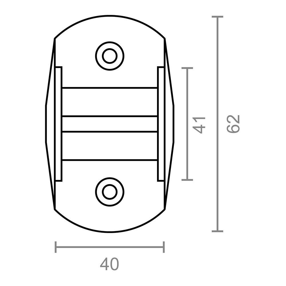 GUIA CINTA PERSIANA PLÁSTICO PR10 BLANCO gallery 1